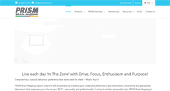 Desktop Screenshot of prismbrainmap.com